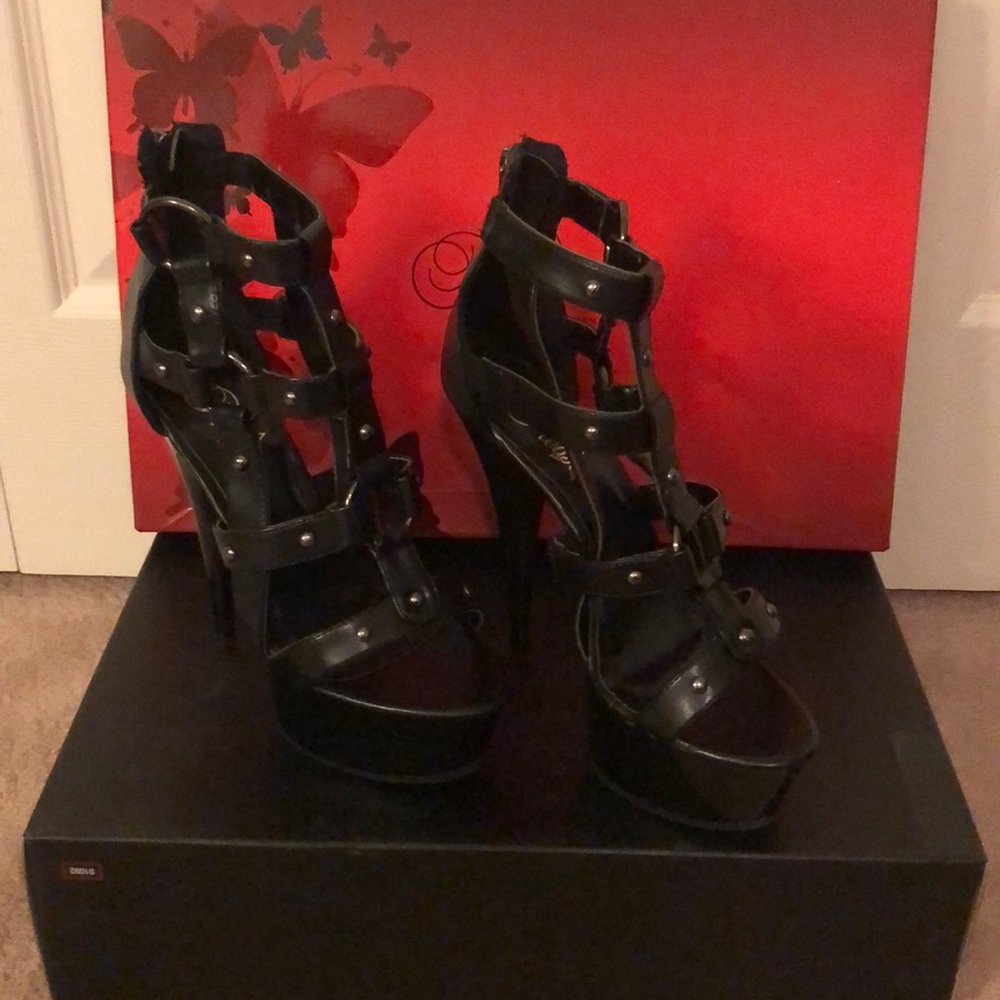 Pleaser platform heels